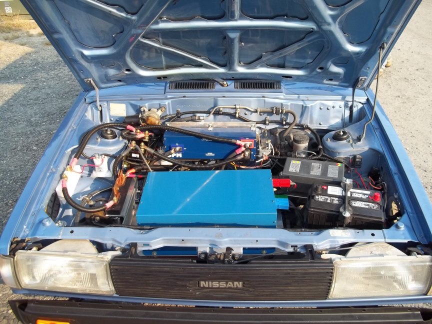 1989 Nissan Converted into 170V Lithium